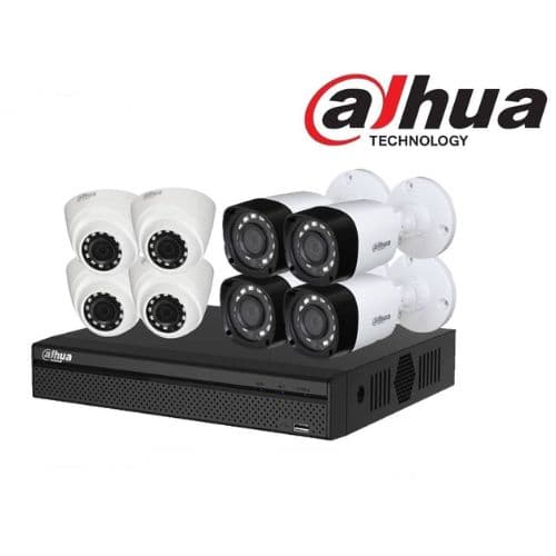 Kit de 4 Cameras AHD de 2MP Avec Disque 500G DAHUA